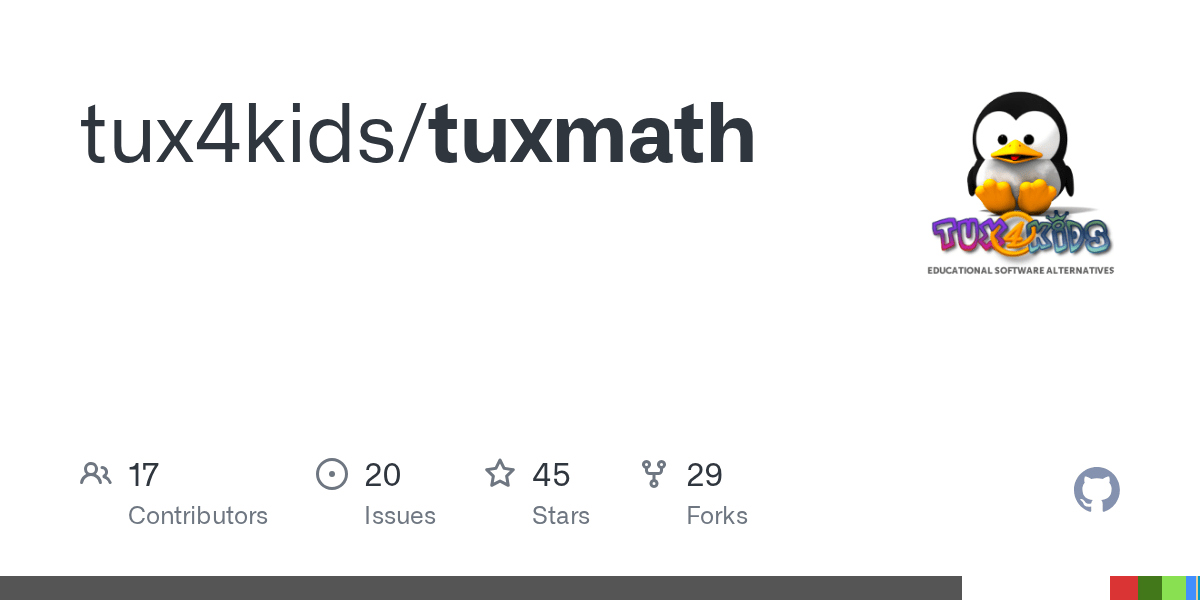 GitHub tux4kids/tuxmath