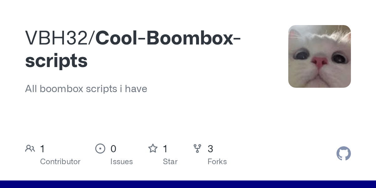CoolBoomboxscripts/Boombox Hub V2 ._.txt at main · VBH32/CoolBoombox