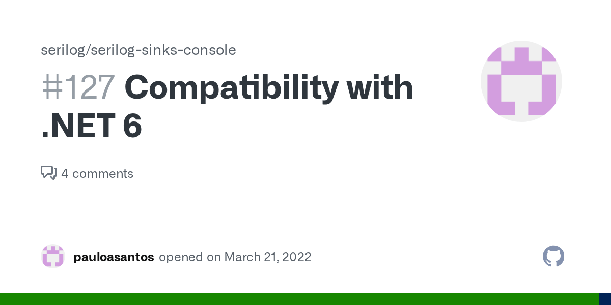 Compatibility with 6 · Issue 127 · serilog/serilogsinksconsole