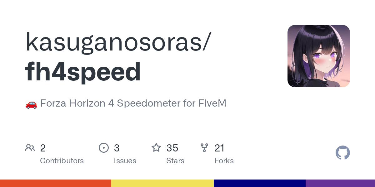 GitHub kasuganosoras/fh4speed 🚗 Forza Horizon 4 Speedometer for FiveM