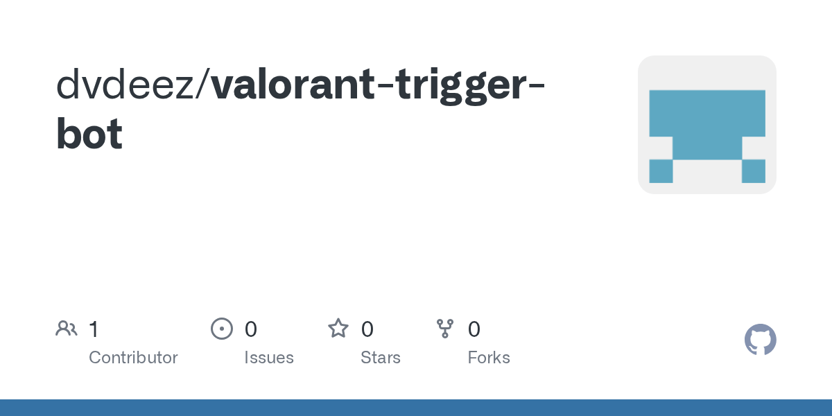 GitHub dvdeez/valoranttriggerbot