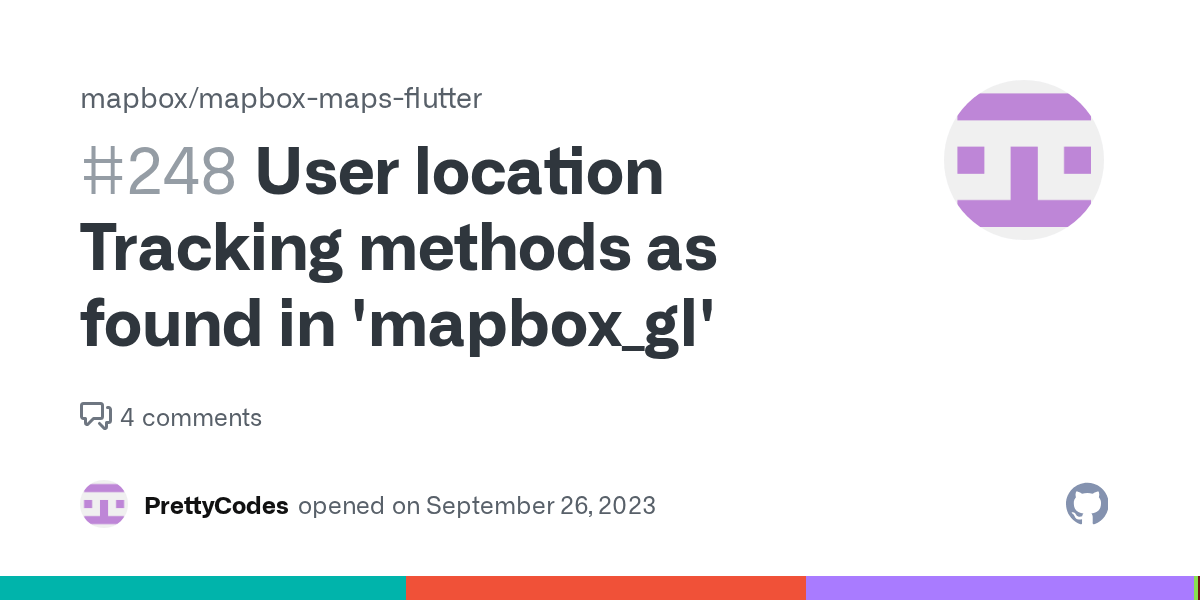 User location Tracking methods as found in 'mapbox_gl' · Issue 248