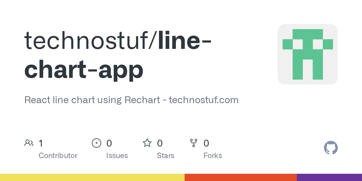 GitHub technostuf/linechartapp React line chart using Rechart