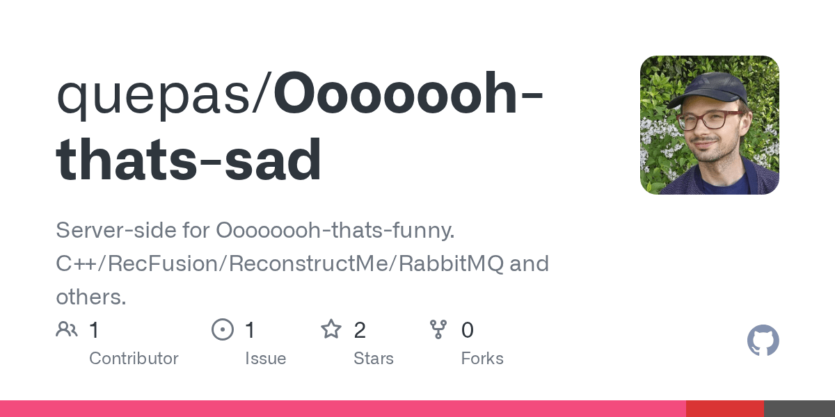 GitHub quepas/Oooooohthatssad Serverside for