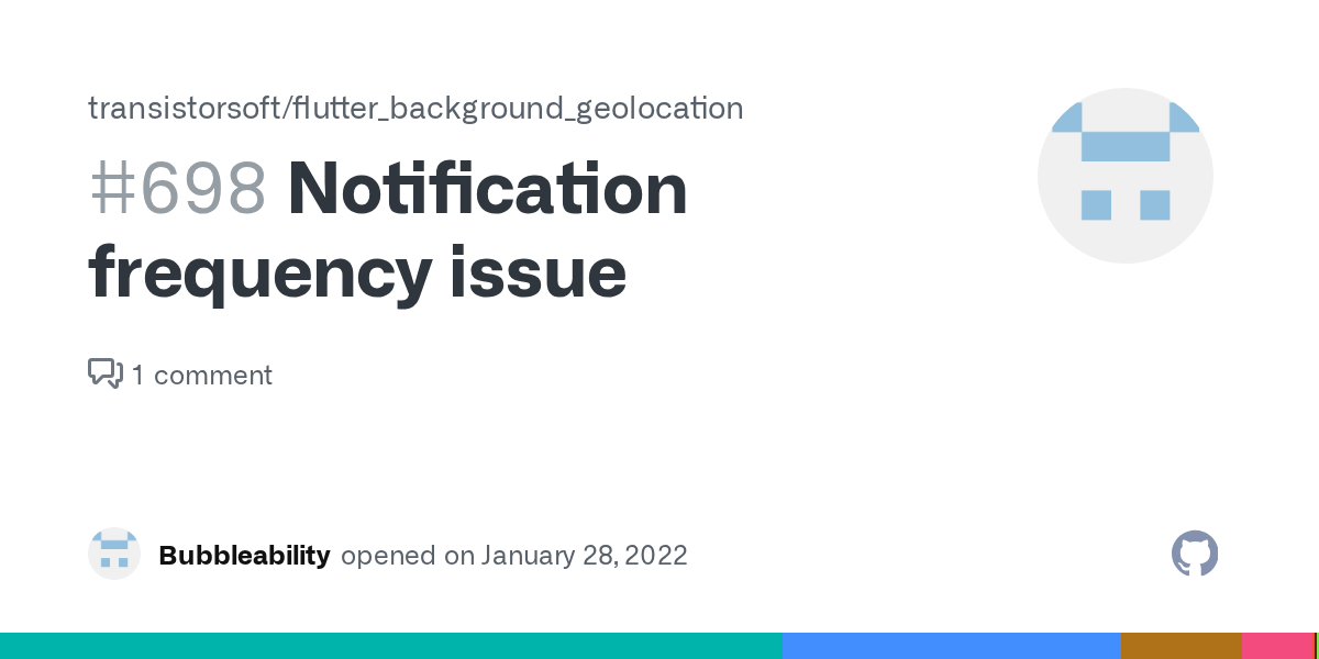 Notification frequency issue · Issue 698 · transistorsoft/flutter