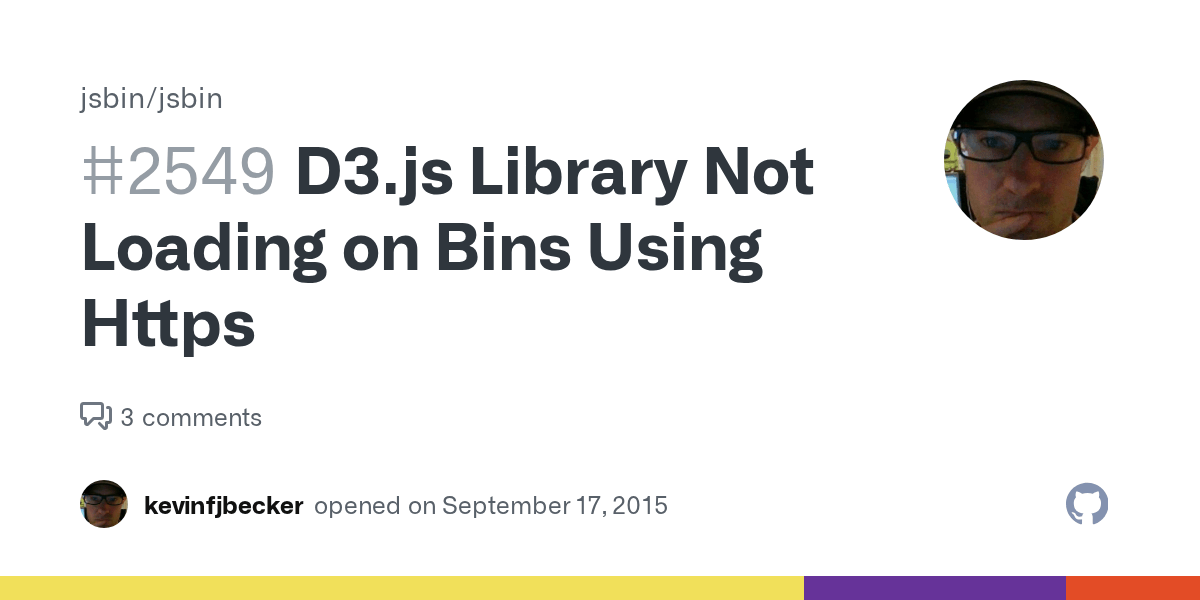 D3.js Library Not Loading on Bins Using Https · Issue 2549 · jsbin