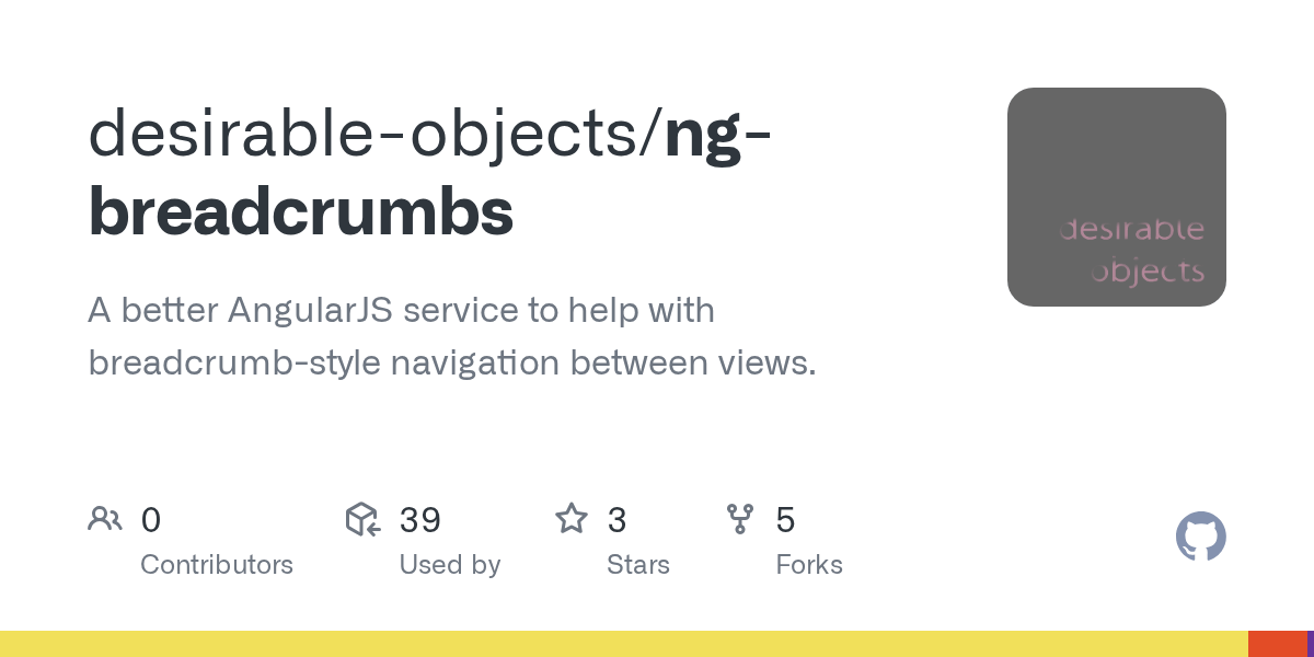 GitHub desirableobjects/ngbreadcrumbs A better AngularJS service
