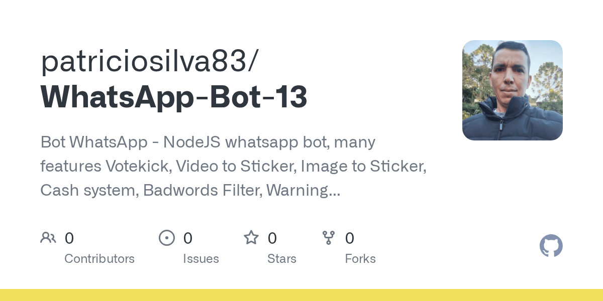 GitHub ertprs/WhatsAppBot13 Bot WhatsApp NodeJS