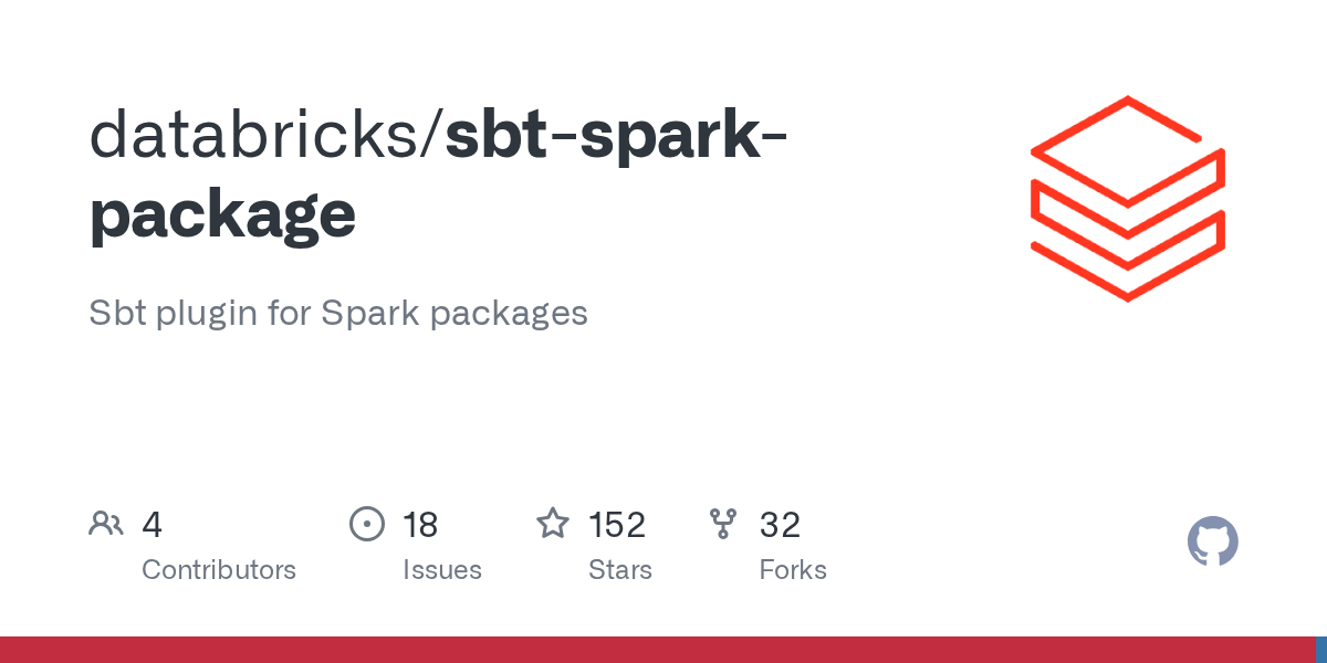 GitHub databricks/sbtsparkpackage Sbt plugin for Spark packages