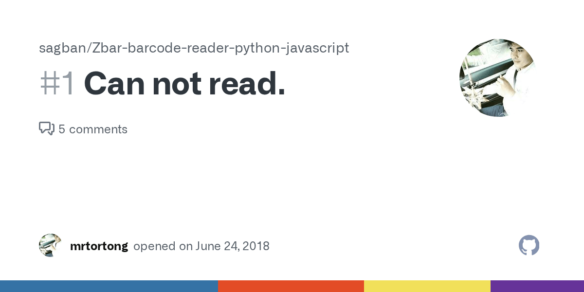 Can not read. · Issue 1 · sagban/Zbarbarcodereaderpythonjavascript