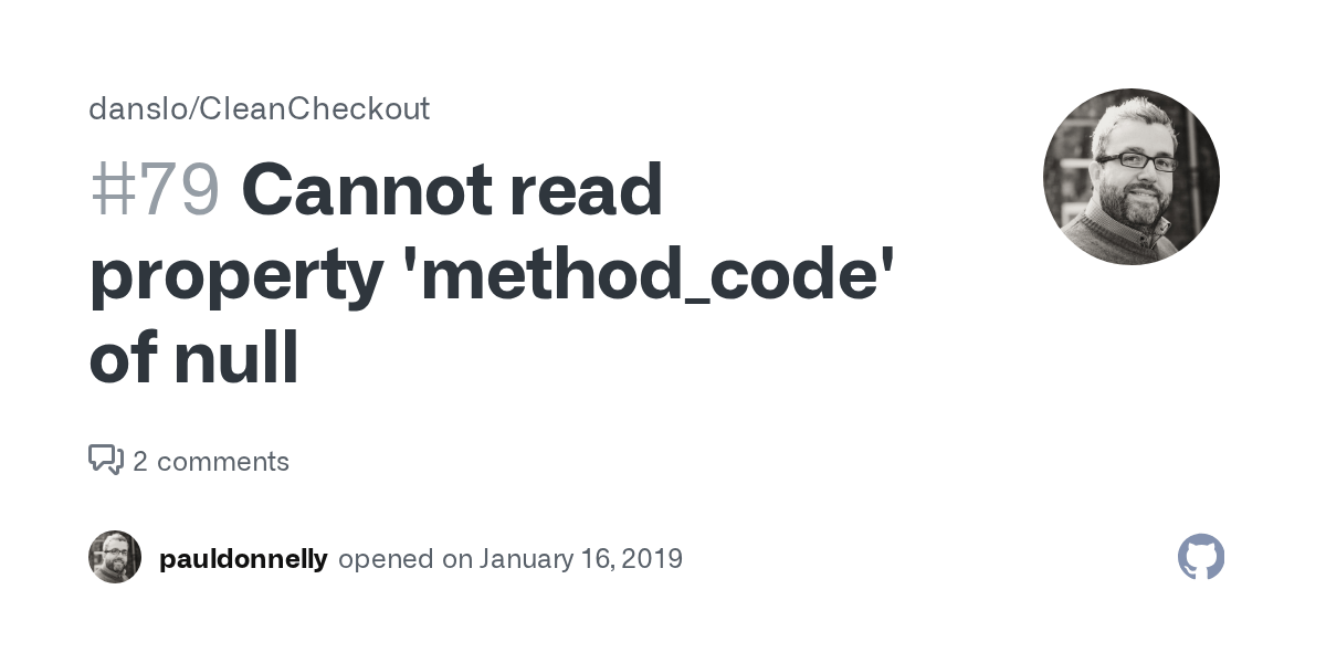 Cannot read property 'method_code' of null · Issue 79 · danslo