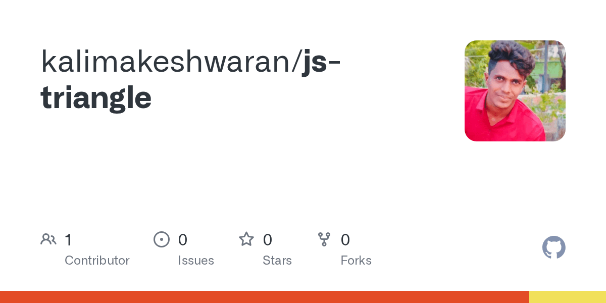GitHub kalimakeshwaran/jstriangle