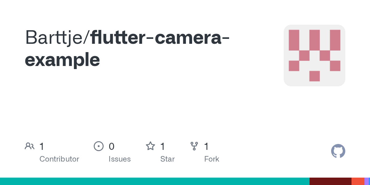 GitHub Barttje/fluttercameraexample