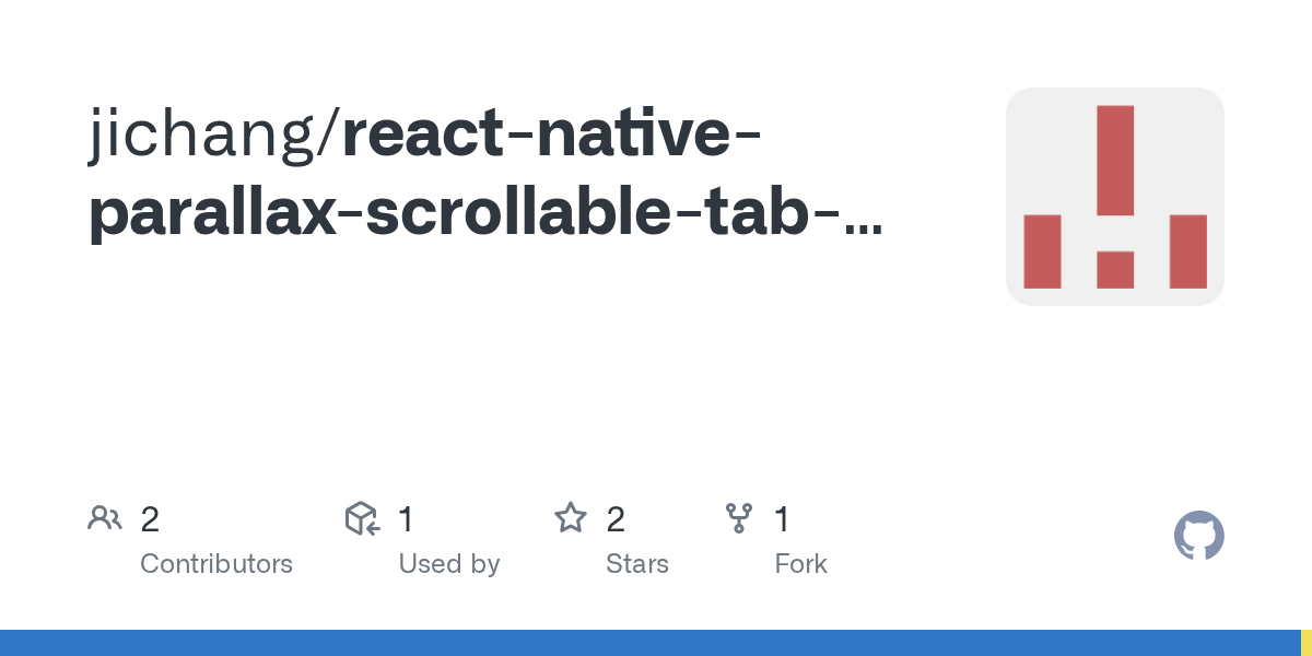 GitHub jichang/reactnativeparallaxscrollabletabview