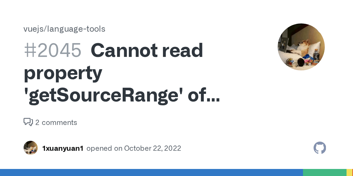 Cannot read property 'getSourceRange' of undefined · Issue 2045