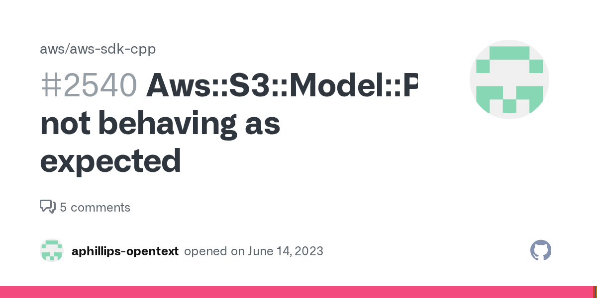 AwsS3ModelPutObjectRequestSetChecksumSHA256 not behaving as expected · Issue 2540 · aws