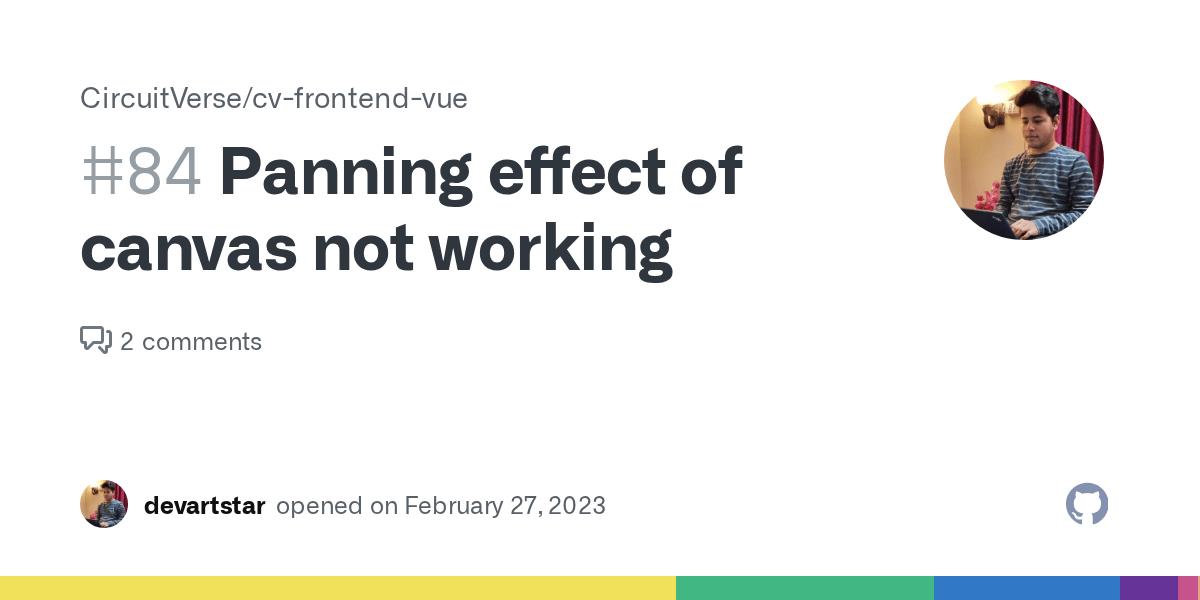 Panning effect of canvas not working · Issue 84 · CircuitVerse/cv