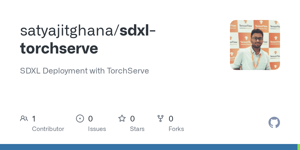 GitHub satyajitghana/sdxltorchserve