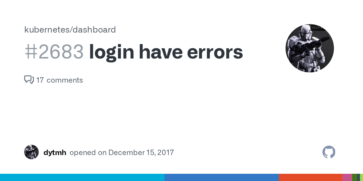 login have errors · Issue 2683 · · GitHub