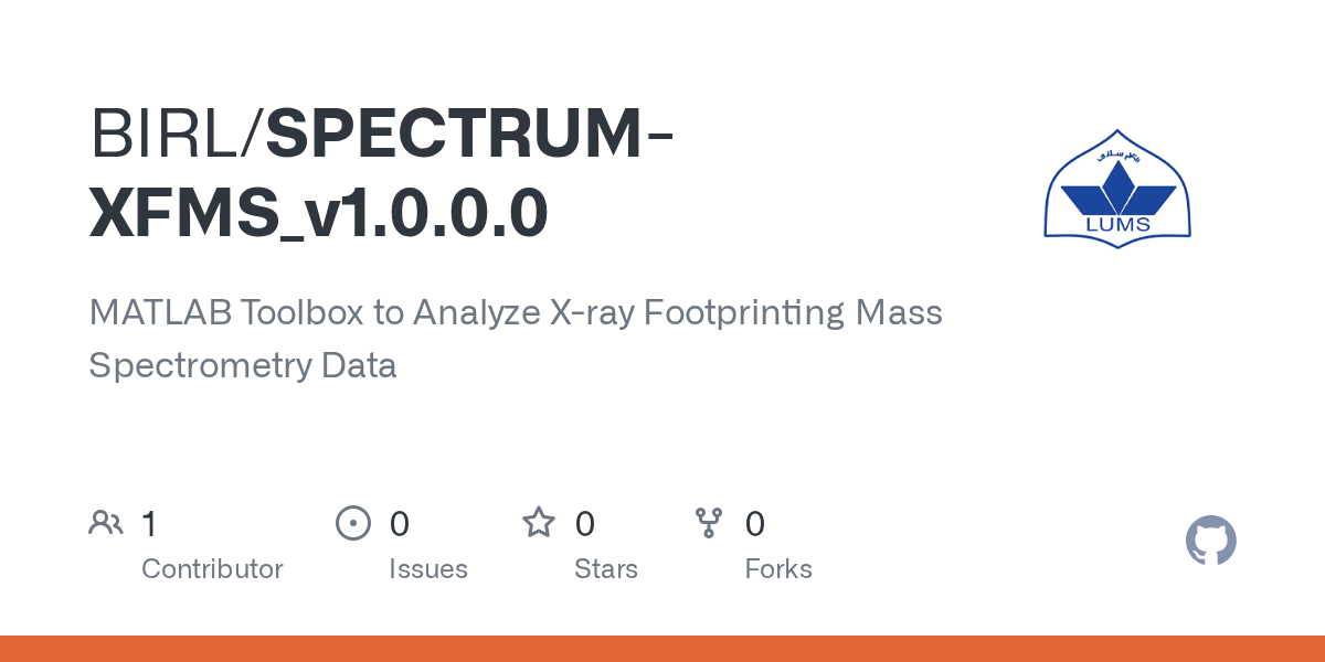 GitHub BIRL/SPECTRUMXFMS_v1.0.0.0 MATLAB Toolbox to Analyze Xray