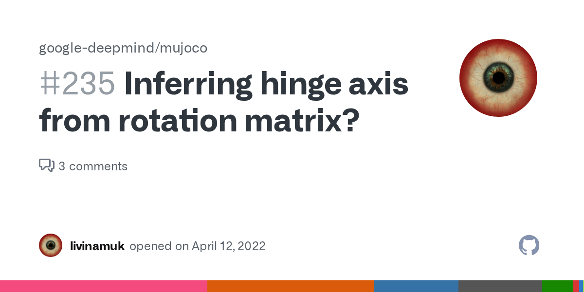 Inferring hinge axis from rotation matrix? · Issue 235 · google