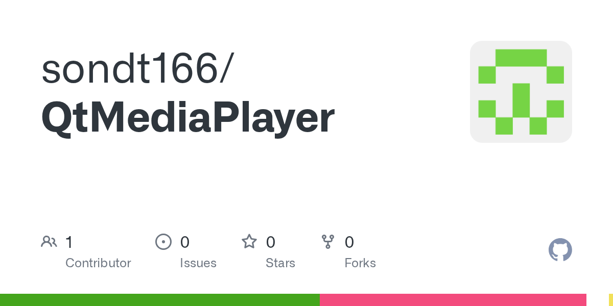GitHub sondt166/QtMediaPlayer