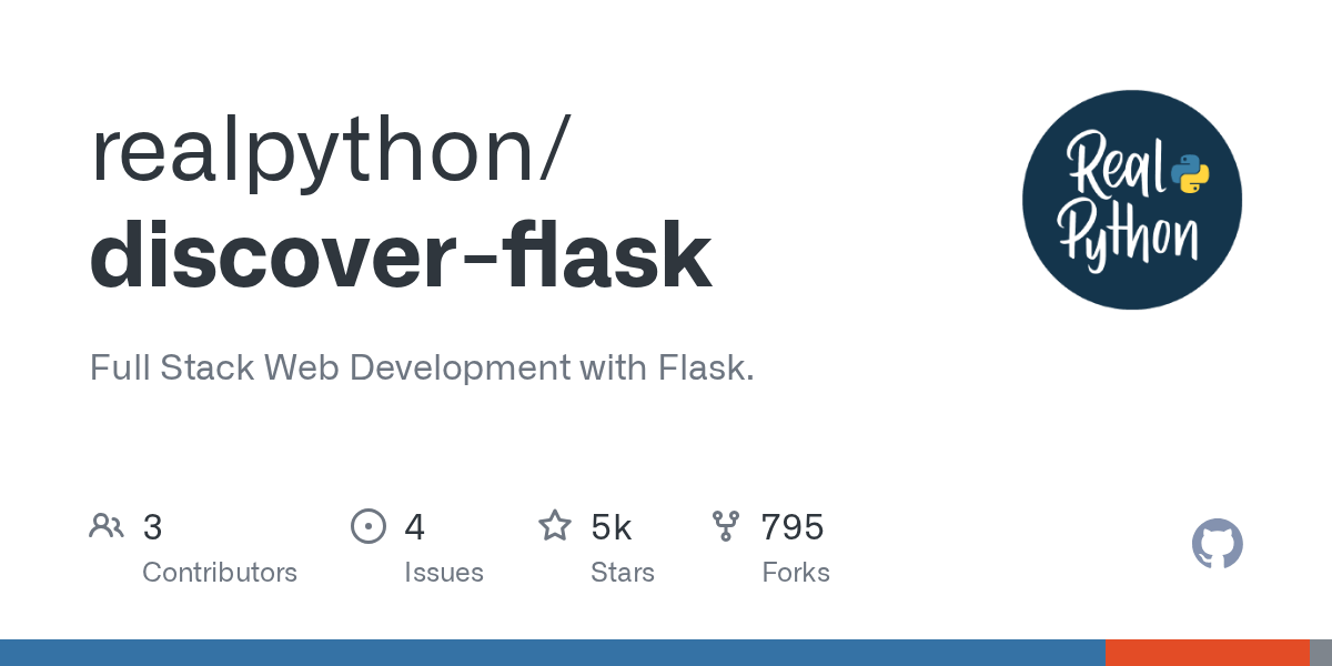 discoverflask/.gitignore at master · realpython/discoverflask · GitHub