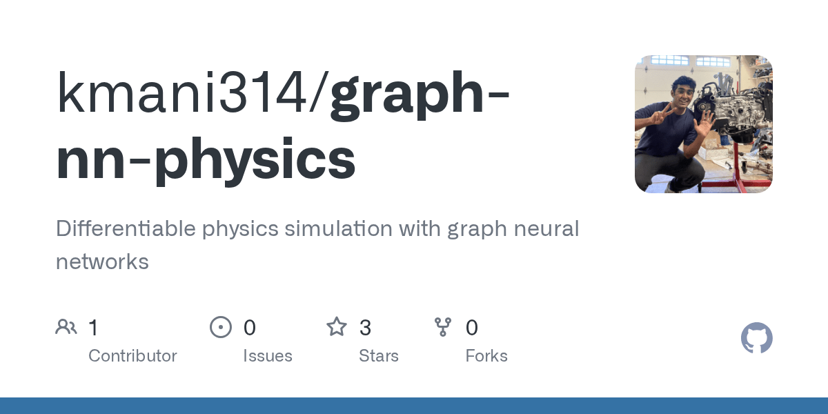 GitHub kmani314/graphnnphysics Differentiable physics simulation with graph neural networks
