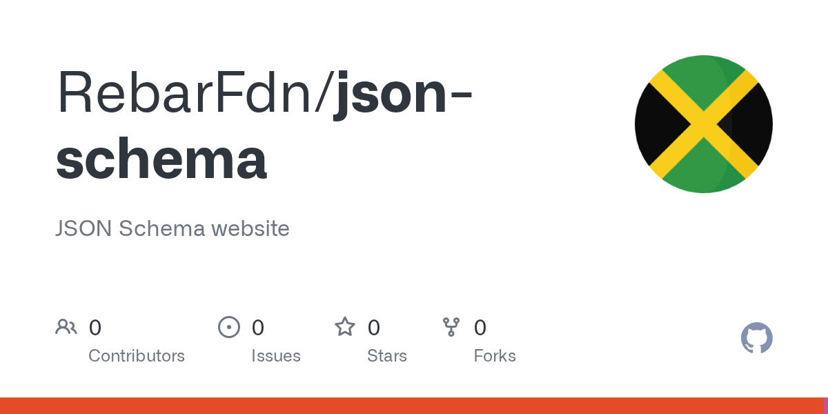 GitHub - RebarFdn/json-schema: JSON Schema website