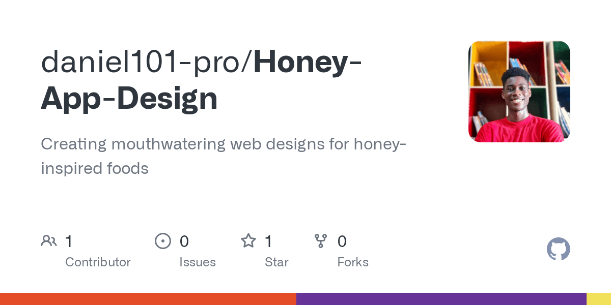 GitHub daniel101pro/HoneyAppDesign Creating mouthwatering web