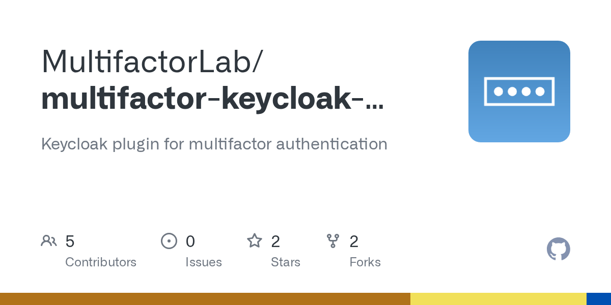 GitHub MultifactorLab/multifactorkeycloakplugin Keycloak plugin