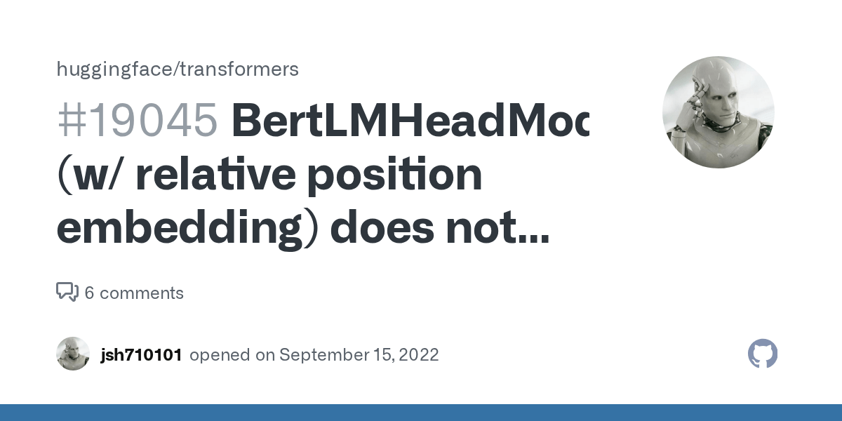 BertLMHeadModel (w/ relative position embedding) does not work