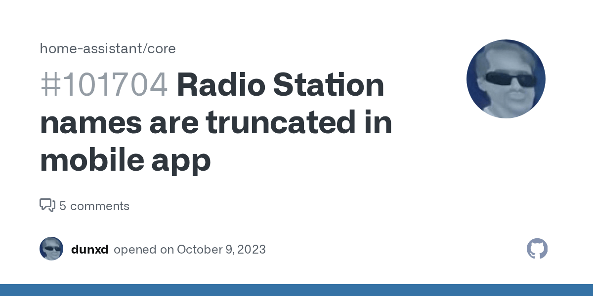 Radio Station names are truncated in mobile app · Issue 101704 · home