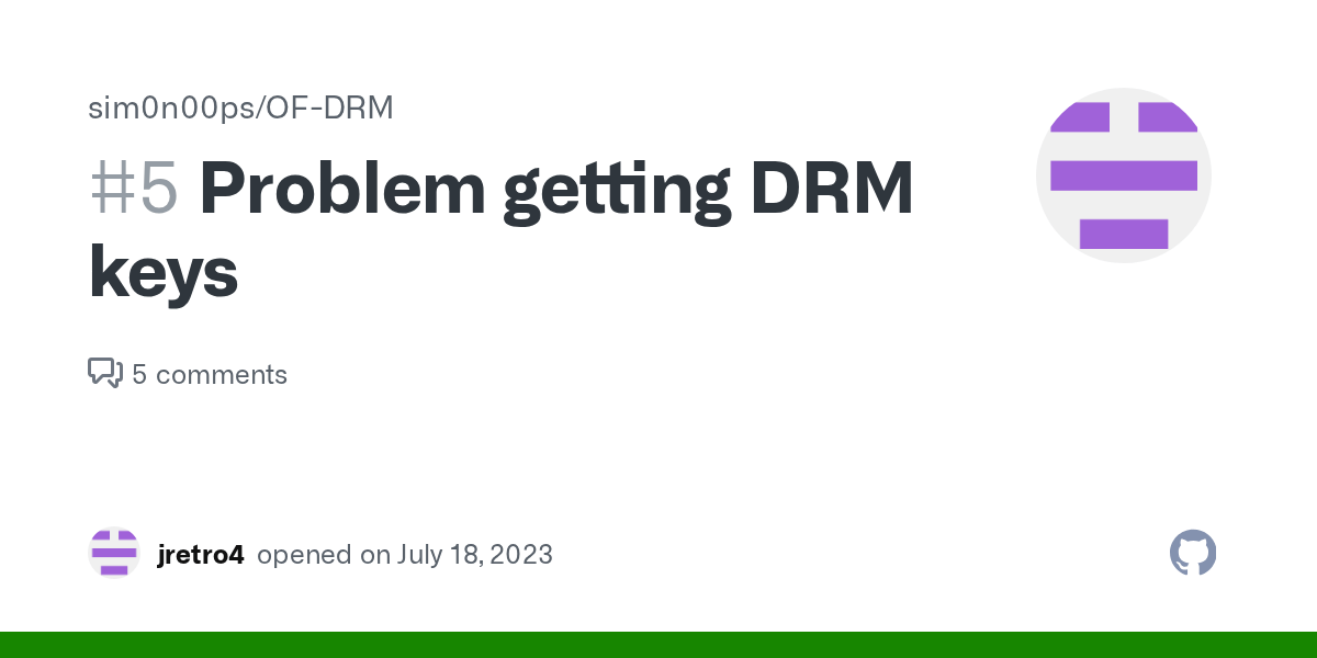 Problem getting DRM keys · Issue 5 · sim0n00ps/OFDRM · GitHub