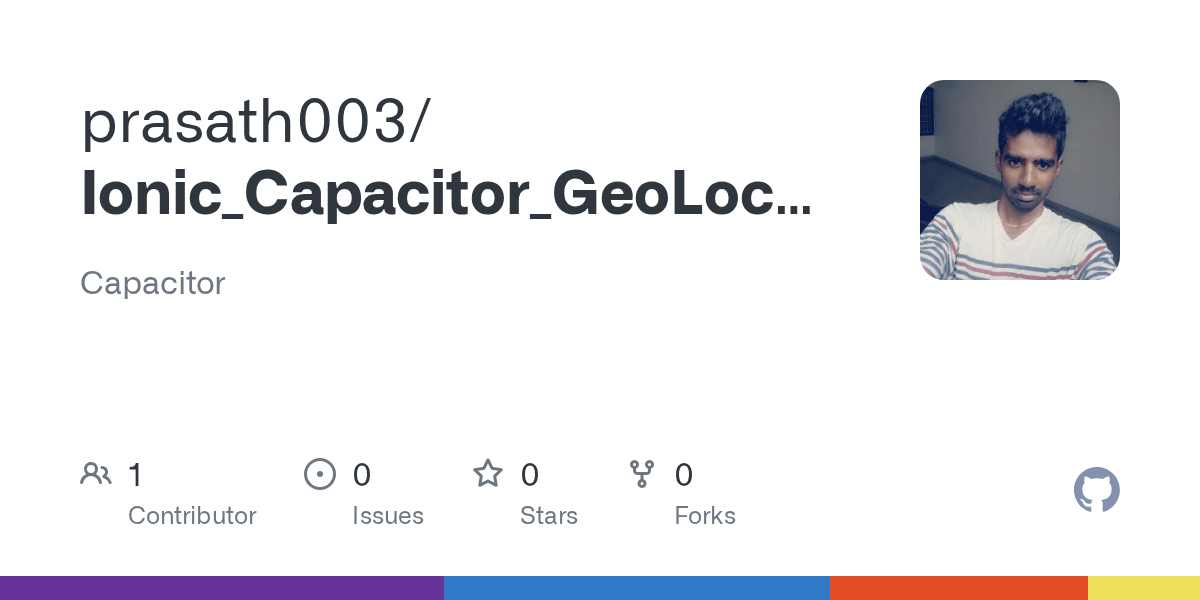 GitHub prasath003/Ionic_Capacitor_GeoLocation Capacitor