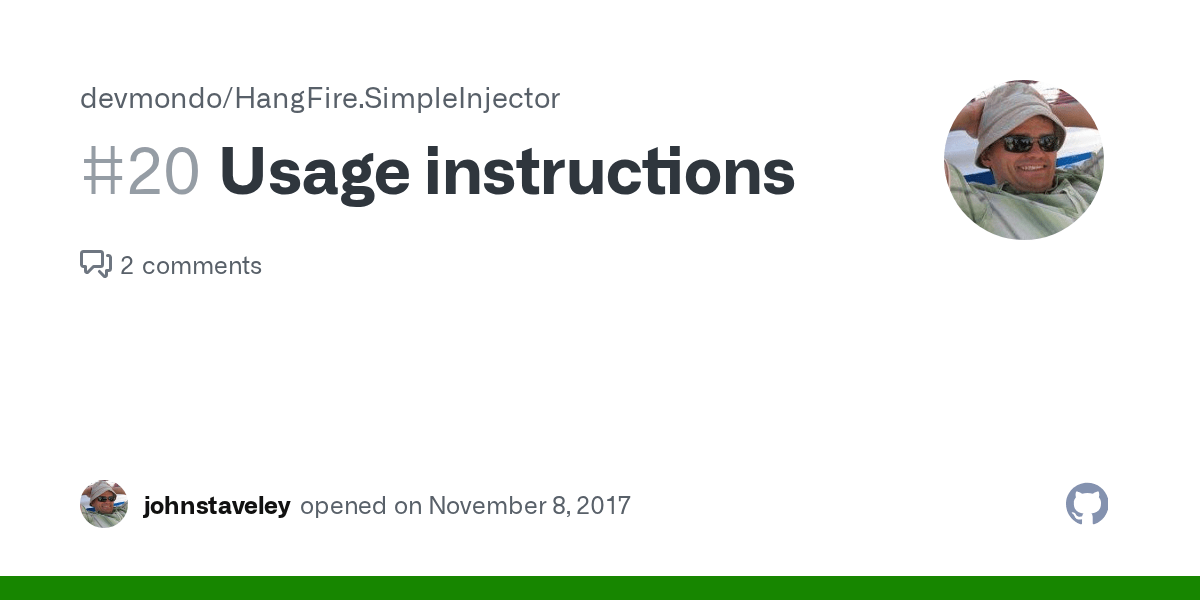 Usage instructions · Issue 20 · devmondo/HangFire.SimpleInjector · GitHub