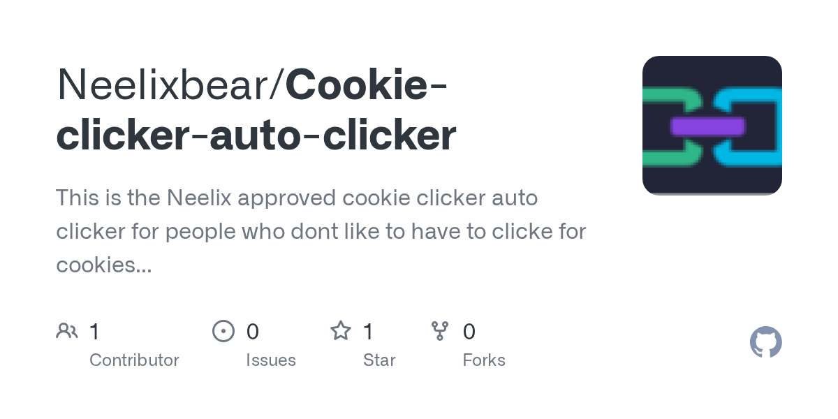 GitHub Neelixbear/Cookieclickerautoclicker This is the Neelix