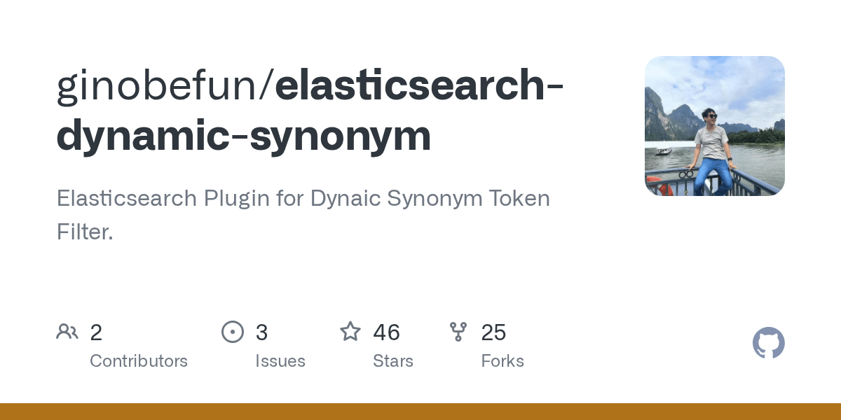 GitHub ginobefun/elasticsearchdynamicsynonym Elasticsearch Plugin