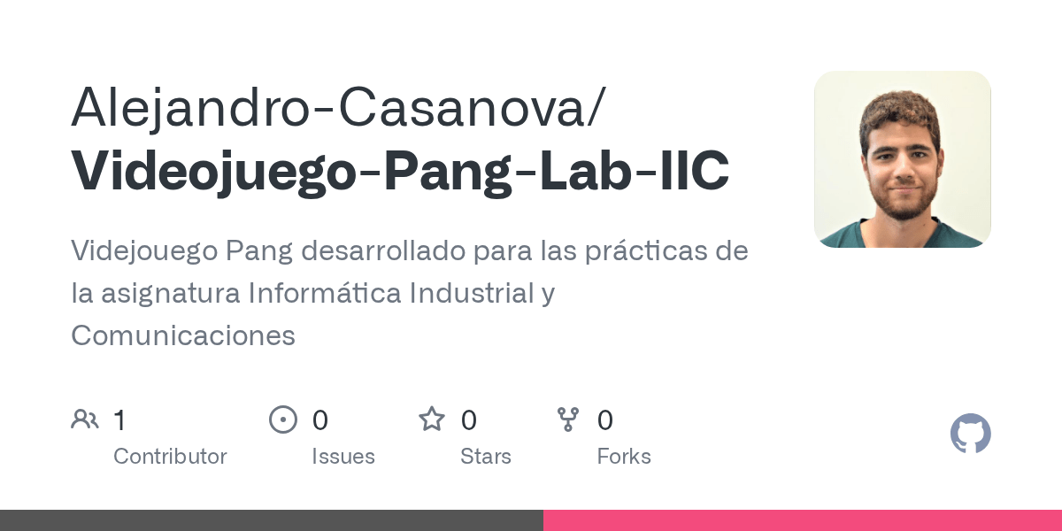 GitHub AlejandroCasanova/VideojuegoPangLabIIC Videjouego Pang