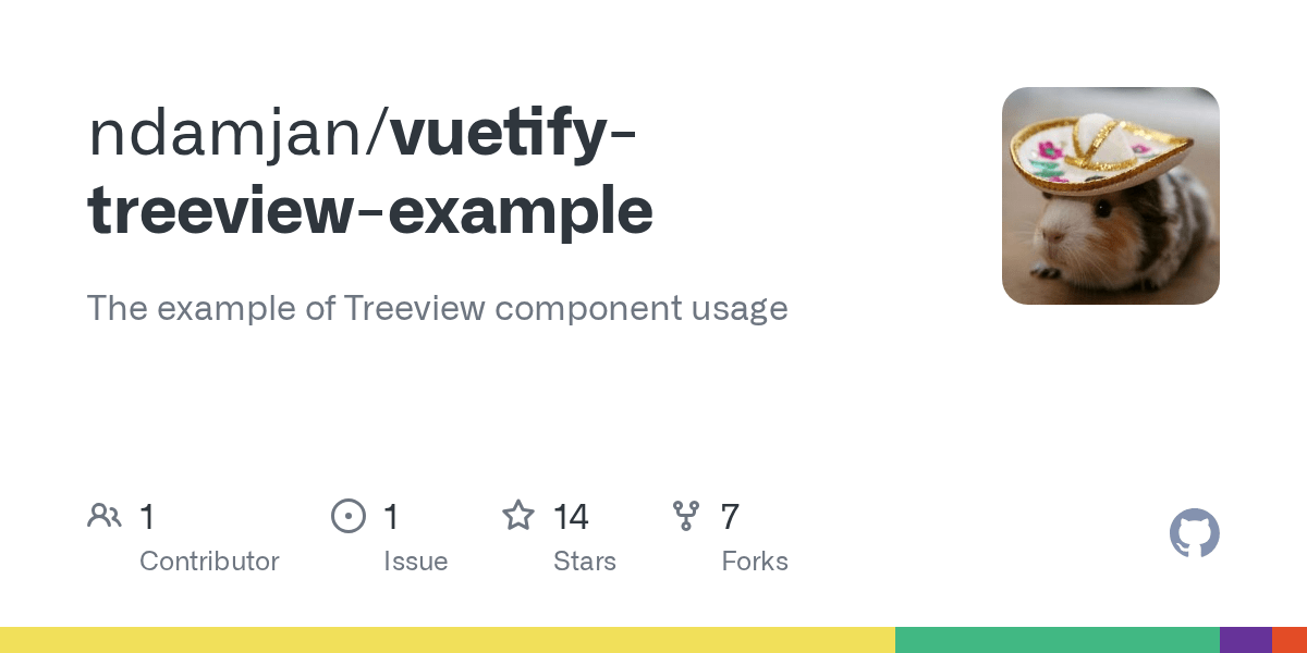 GitHub ndamjan/vuetifytreeviewexample The example of Treeview