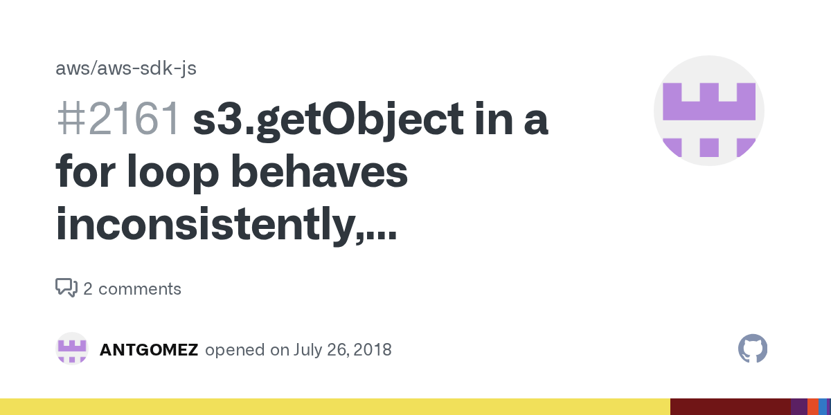 s3.getObject in a for loop behaves inconsistently, sometimes returns duplicates of the data