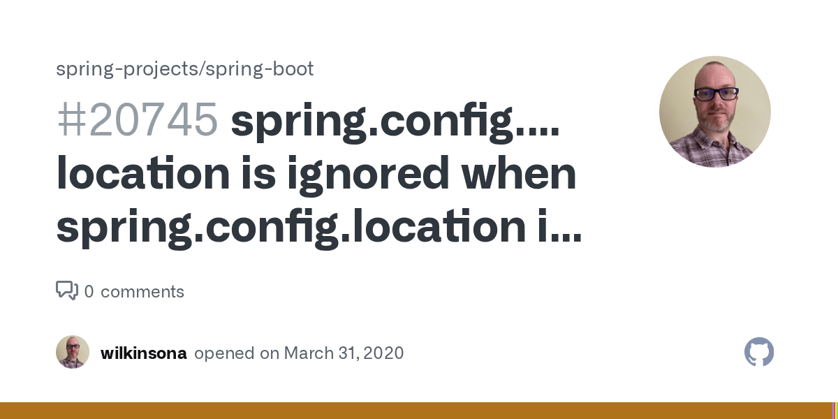 spring.config.additionallocation is ignored when spring.config
