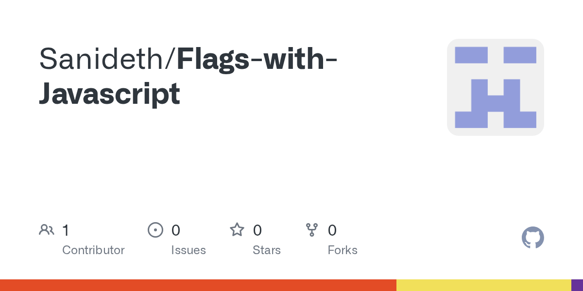 GitHub Sanideth/FlagswithJavascript