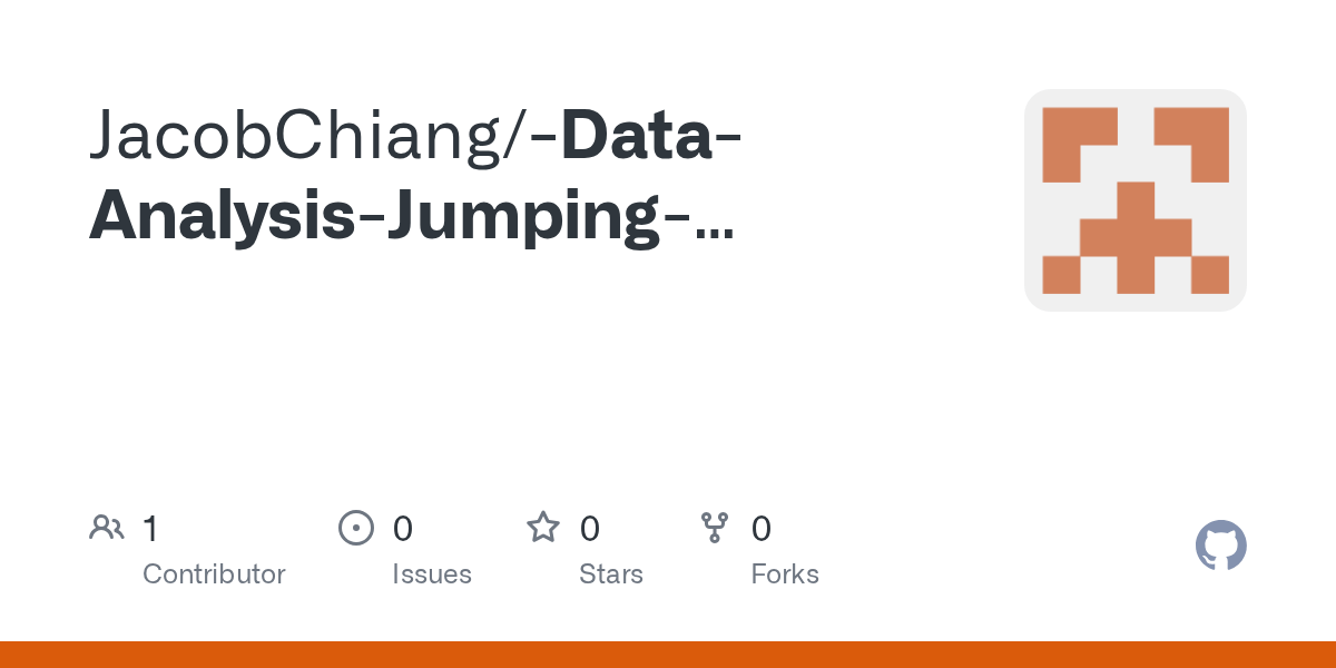 GitHub JacobChiang/DataAnalysisJumpingOdometerEngineHour