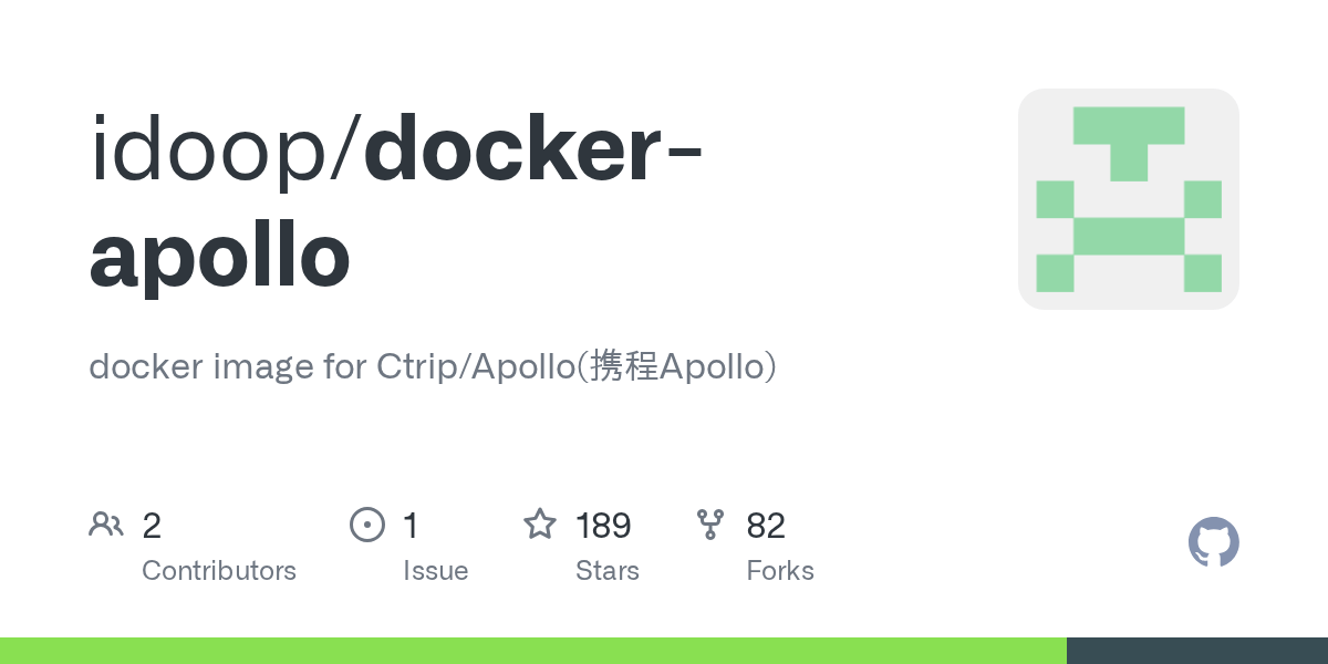 GitHub idoop/dockerapollo docker image for Ctrip/Apollo(携程Apollo)