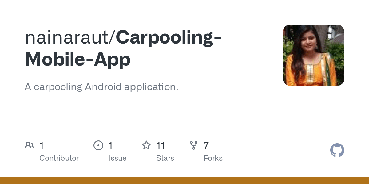 GitHub nainaraut/CarpoolingMobileApp A carpooling Android application.