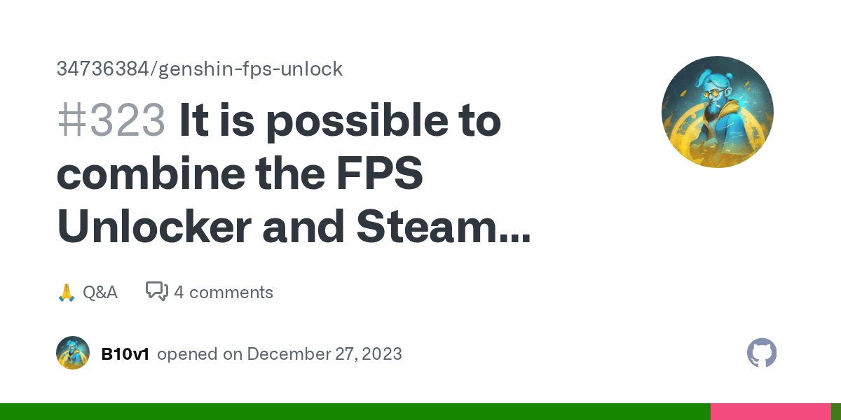 It is possible to combine the FPS Unlocker and Steam overlay