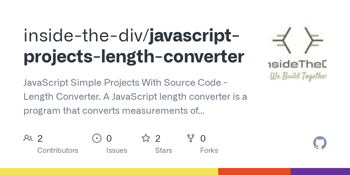 javascriptprojectslengthconverter/index.html at main · insidethe