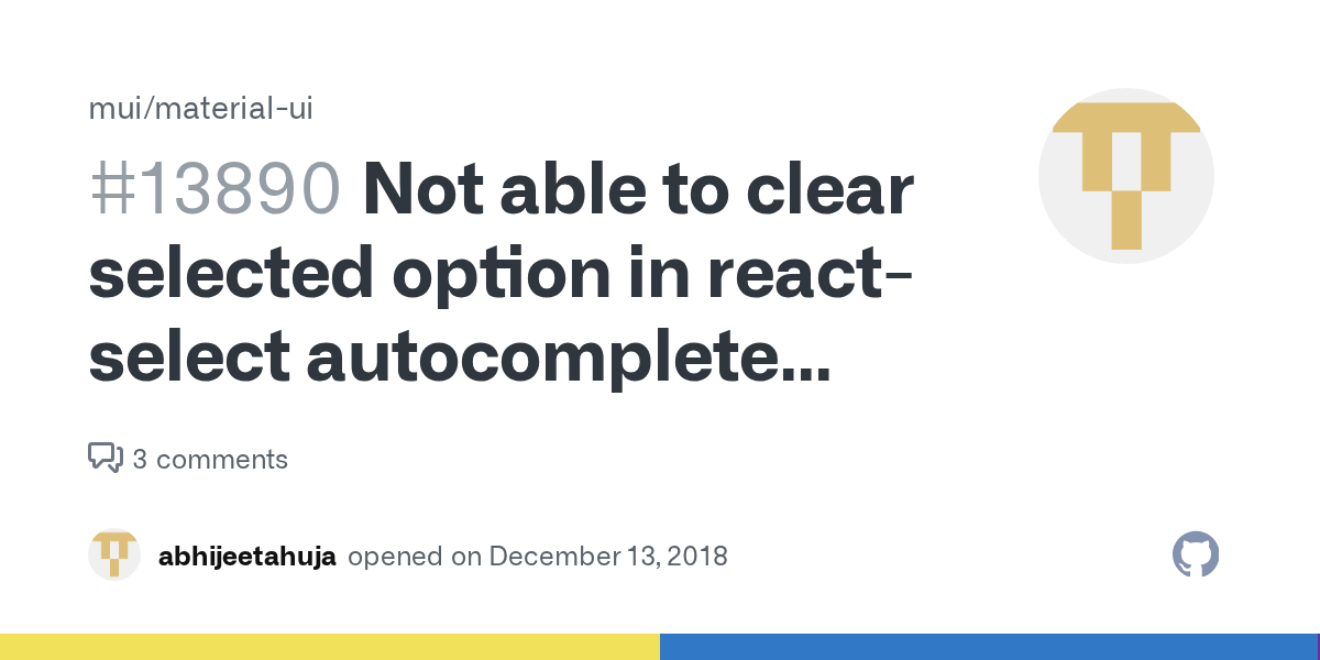 Not able to clear selected option in reactselect demo