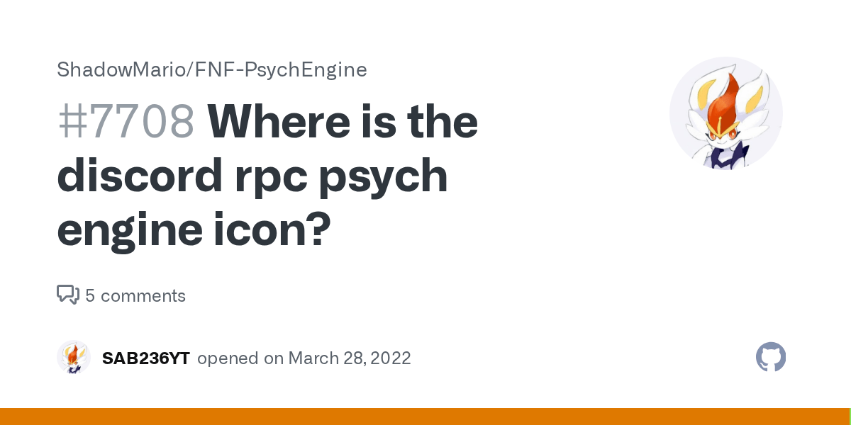 Where is the discord rpc psych engine icon? · Issue #7708 · ShadowMario